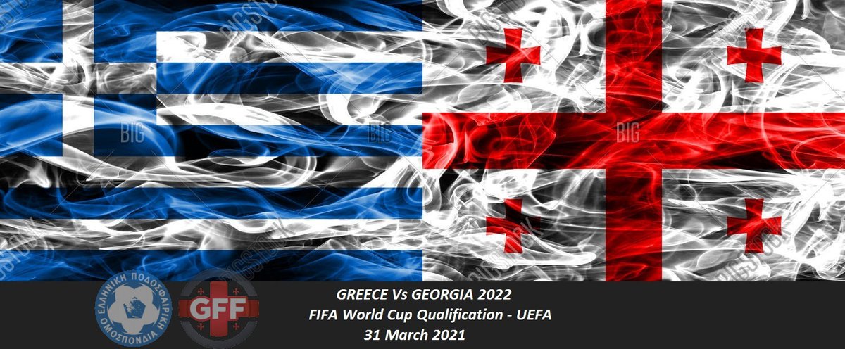 SSvarnas's tweet photo. ❗️MATCHDAY❗️
🆚GEORGIA 🇬��
⌚️21:45
📺COSMOTE SPORTS TV 1, OPEN BEYOND
🏆EUROPE - WORLD CUP 2022 QUALIFYING 
🏟 Toumba Stadium

#GREGEO #matchday #Georgia #nationalteam #Greece @EthnikiOmada https://t.co/DO2tGAur7C