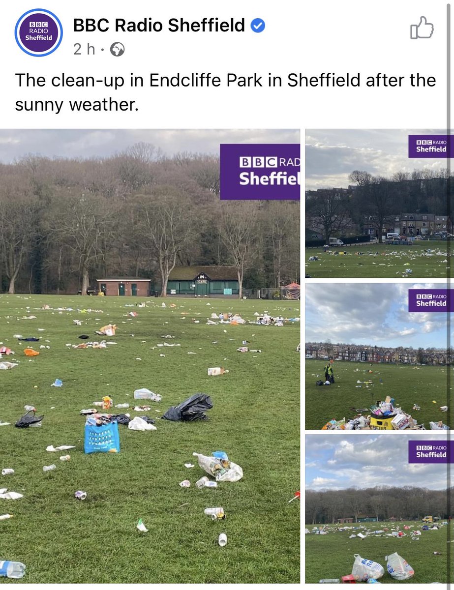 LivigiBamford's tweet photo. It’s so easy to not leave rubbish behind yet the day we’re allowed to meet people outside this is how everyone treats the Earth? A year ago we were all amazed at the results of lockdown on the world &amp; saw how humans truly ruin the earth &amp; yet people haven’t changed... DONT LITTER https://t.co/GflVIrimaW