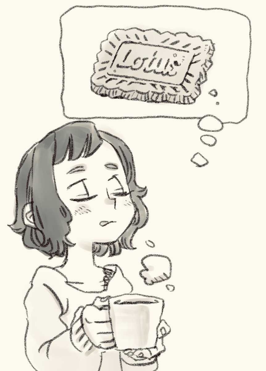 #今月描いた絵を晒そう 

おやつとお尻、両方「お」がつく 
