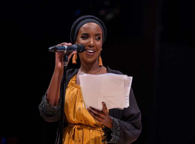 Sheffield Feminist Archive (@sheffemarchive) on Twitter photo Warda Yassin (@warda_ahy) is a British-born Somali poet, teacher, & Sheffield Poet Laureate. She's won many awards, inc <a href="/FoundationSwift/">Rebecca Swift Foundation</a>'s Women Poets' Prize 2020. Check out her @PoetryBusiness pamphlet 'Tea With Cardamom': poetrybusiness.co.uk/product/tea-wi… #WomenMakeSheffield #WHM2021 Warda Yassin (@warda_ahy) is a British-born Somali poet, teacher, & Sheffield Poet Laureate. She's won many awards, inc <a href="/FoundationSwift/">Rebecca Swift Foundation</a>'s Women Poets' Prize 2020. Check out her @PoetryBusiness pamphlet 'Tea With Cardamom': poetrybusiness.co.uk/product/tea-wi… #WomenMakeSheffield #WHM2021
