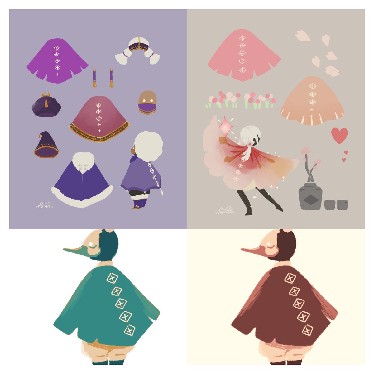 #今月描いた絵を晒そう
3月 