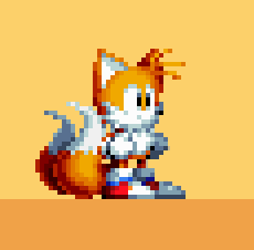 Tails!Had mixed feedback with the Tails sprite so here's a more recent...