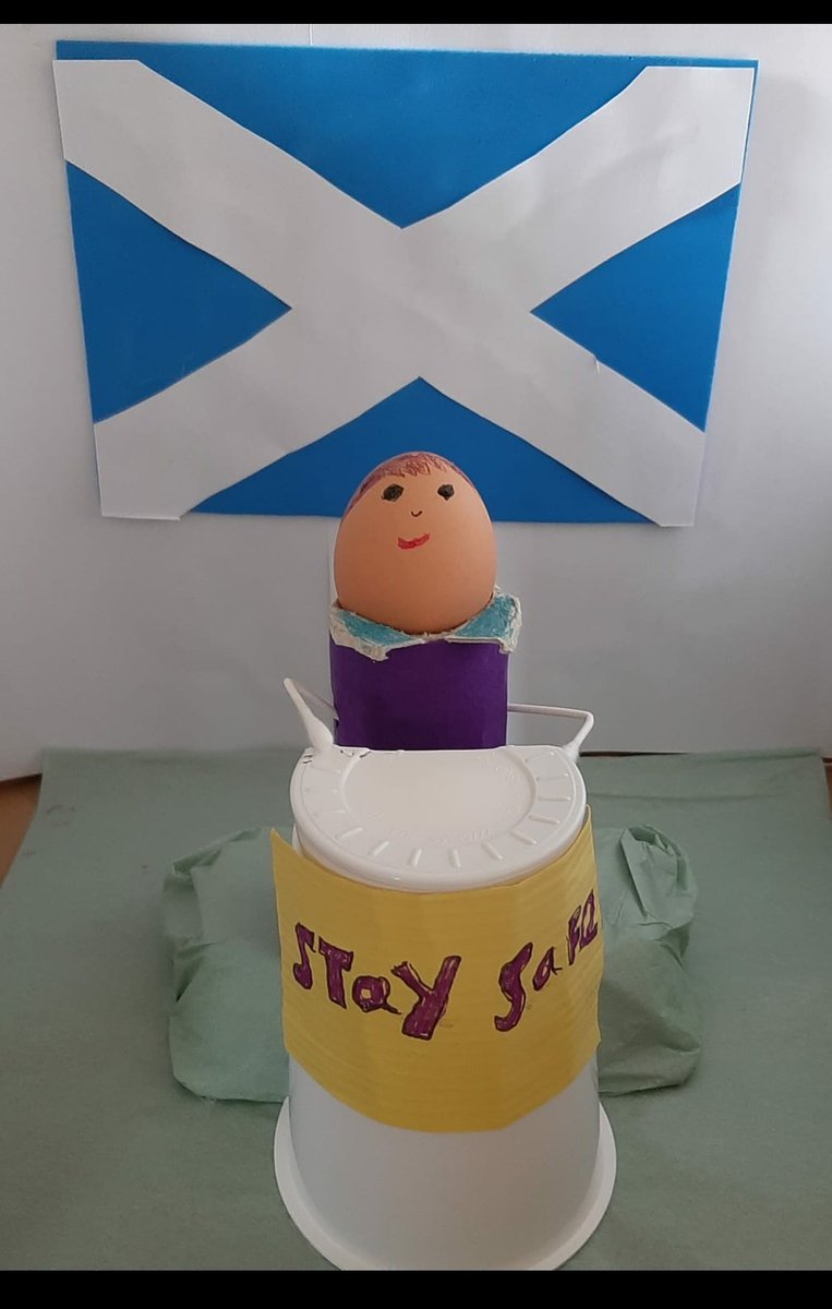 5Dalry's tweet photo. @NicolaSturgeon My entry for my school egg competition 😊 https://t.co/dqZnZONb1C