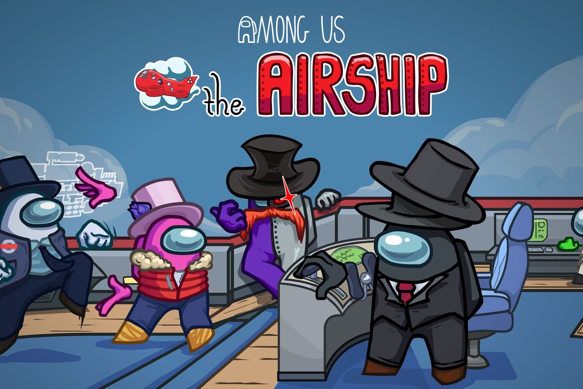 PmssGaming's tweet photo. 📢 MARCH 31 📢

#TheAirship is coming.

 this NEW map is our biggest one yet, including:
 • all new tasks
 • different starting rooms
 • preliminary account system
 • more!!!

wake up ur crew it's almost time to eject impostors https://t.co/4E6HV8806Q