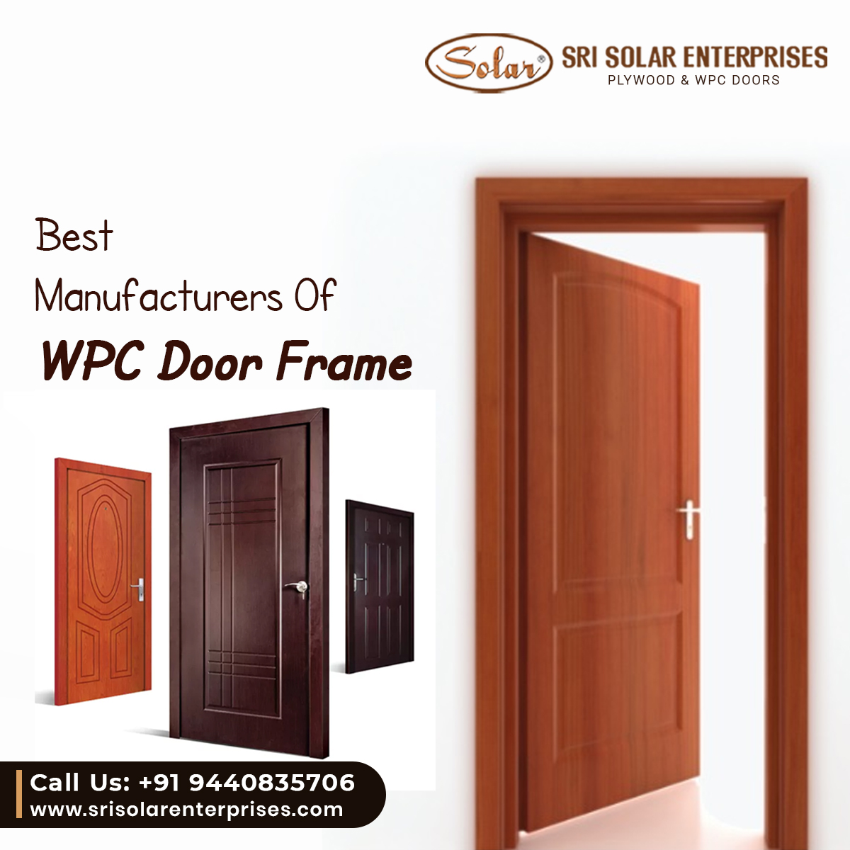 Srisolarvja's tweet photo. WPC boards are very safe to use &amp; @Srisolar_vja WPC boards are using at homes, commercial complexes, entrepreneurs&amp; many more.The main advantages of the WPC board are less maintenance &amp; environment friendly.

#wpcdoors #plywood

Contact Us
☎+91 9440835706
https://t.co/3OHmOEQY6n https://t.co/T6oC3uuOow