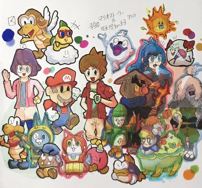 マリオストーリーのtwitterイラスト検索結果 古い順