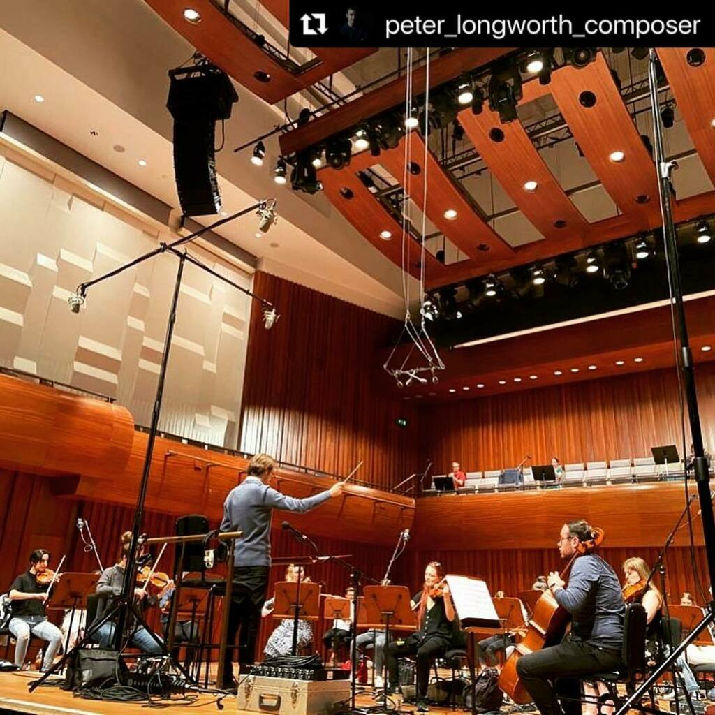 #Repost @peter_longworth_composer
・・・
A big “thank you” to the outstanding <a href="/guildhallschool/">Guildhall School of Music & Drama</a> Session Orchestra for their Herculean effort yesterday, recording over 30 brand new student works! instagr.am/p/CNFCQ0rgzF_/