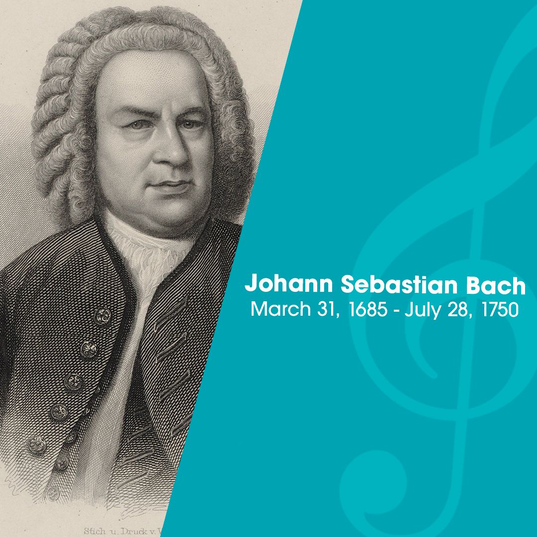 Happy birthday Johann Sebastian Bach! 