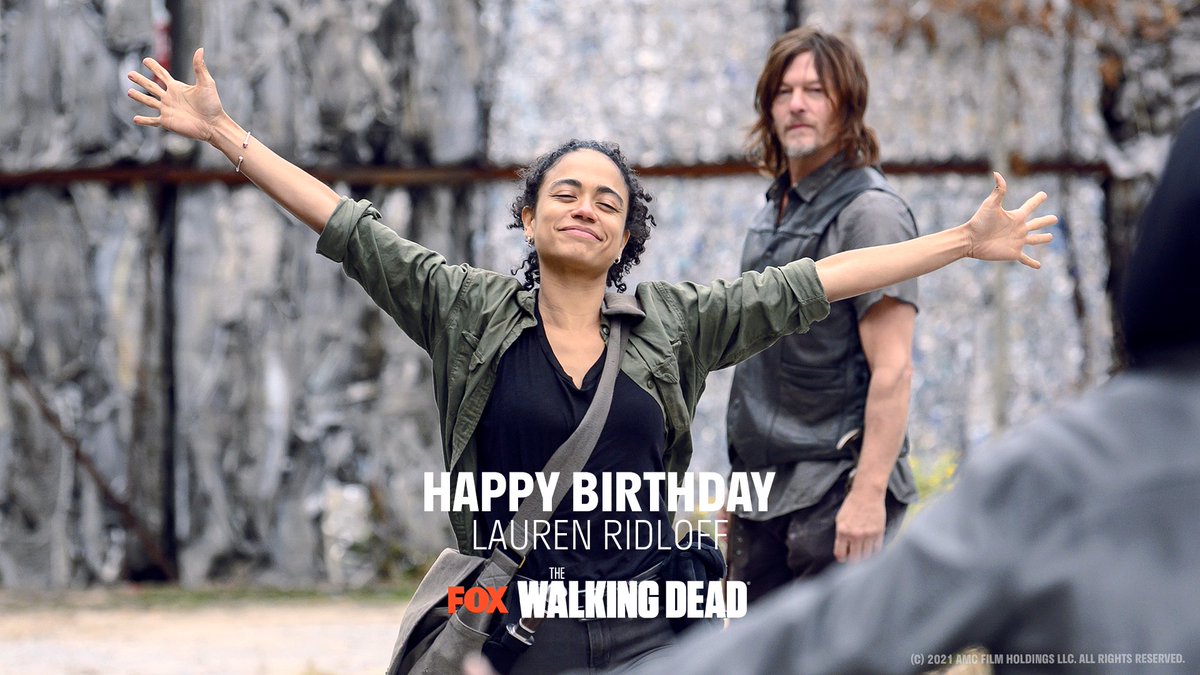 Happy Birthday to <a href="/LaurenRidloff/">Lauren Ridloff</a> who plays the iconic Connie in #TheWalkingDead! We hope to see a #Donnie reunion soon. ❤️