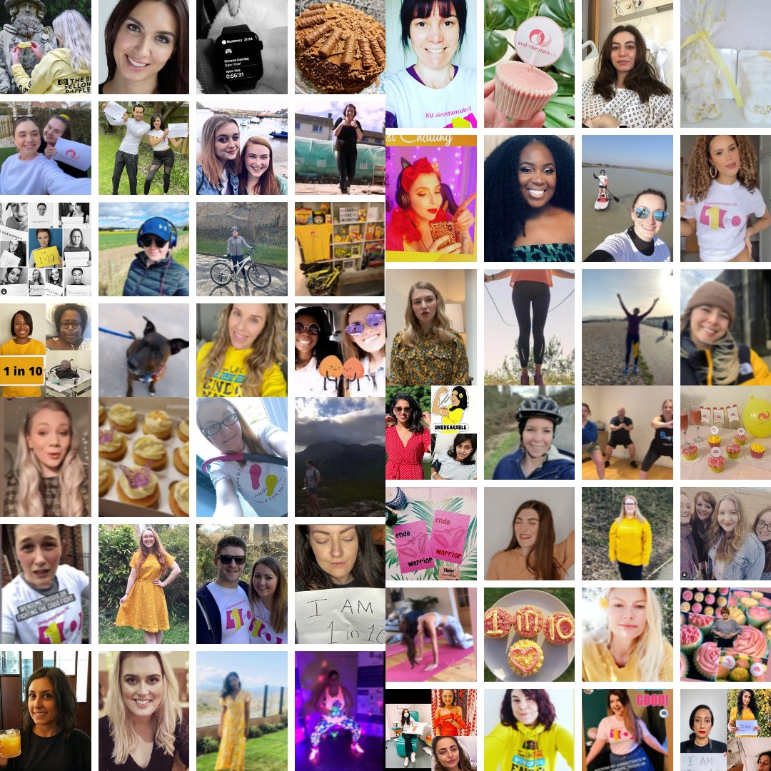 EndometriosisUK's tweet photo. As March draws to a close we wanted to say a huge thank you to everyone who got involved with Endometriosis Awareness Month 2021! https://t.co/5RPVMOYxqq