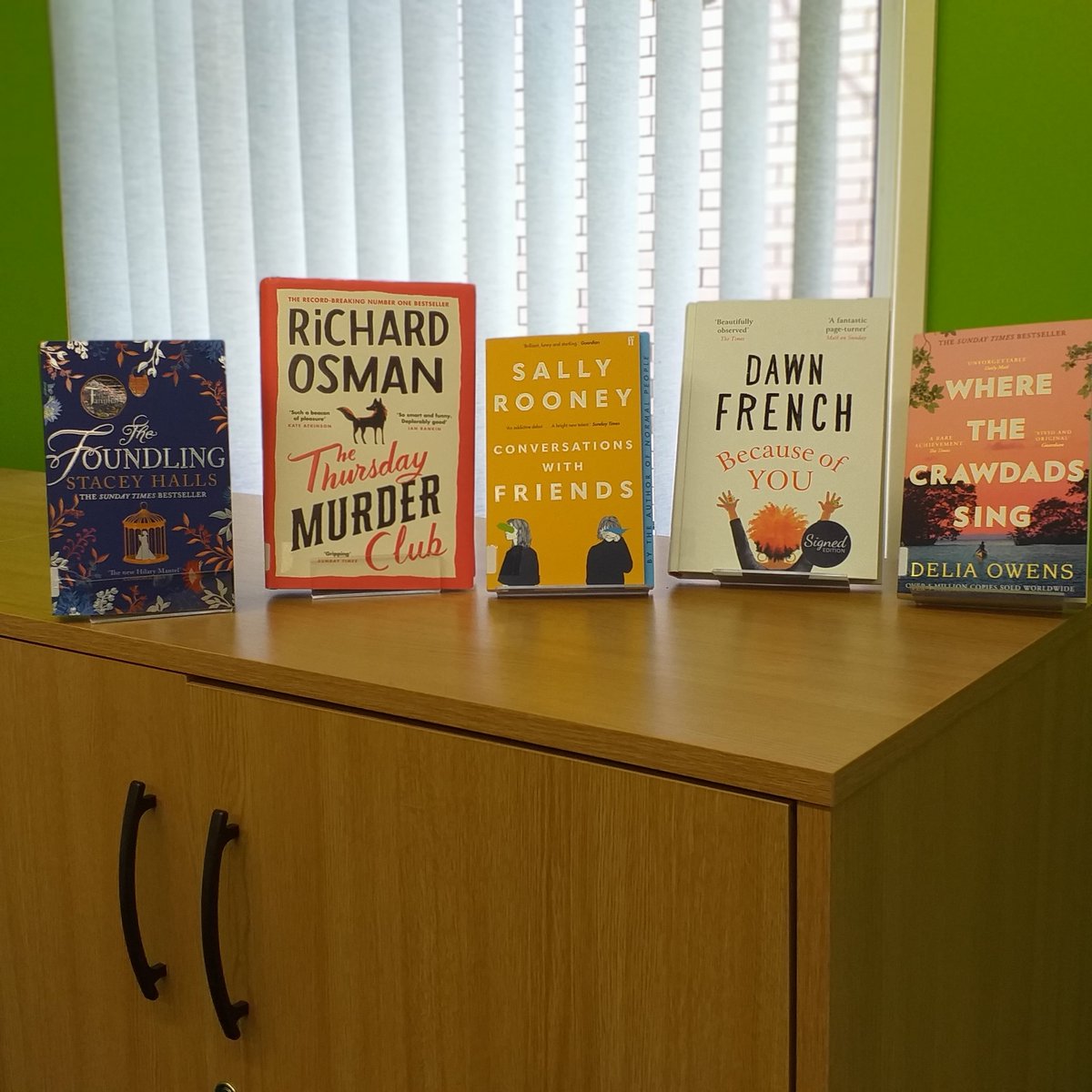 Some more of our🆕 #fiction books added to our collection. If you need something for the #Easter weekend why not pick one up?
Browse all of our #fiction collection here 👇bit.ly/3cCPJX5

<a href="/well_team/">ELHT Well Team</a> <a href="/ELHT_DERI/">ELHT Directorate_Education, Research & Innovation</a> <a href="/ELHTresearch/">ELHT Research & Innovation</a> 
#readingforpleasure #healthandwellness #fiction