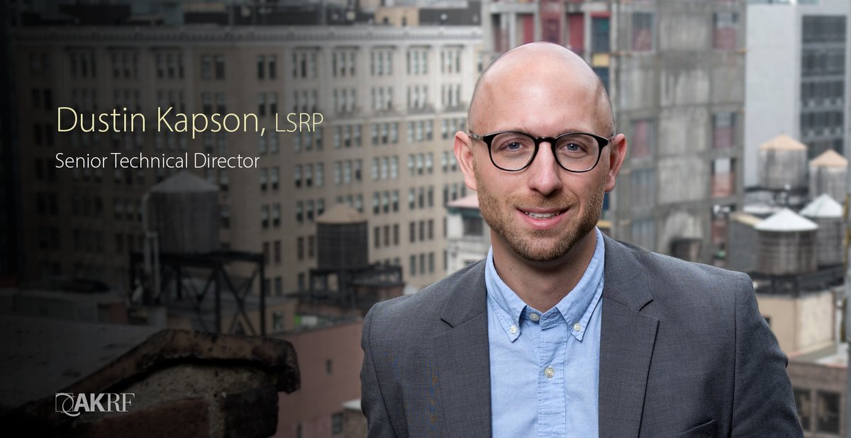 AKRFnews's tweet photo. Join Dustin Kapson of AKRF and his fellow panelists tomorrow at the Spring #DCHWS East 2021 Virtual Symposium co-hosted by @SAMEPhilly and @EPA. Dustin will be discussing "Moving up to Project Management" during the young professionals session. https://t.co/jQjXjnhPrl