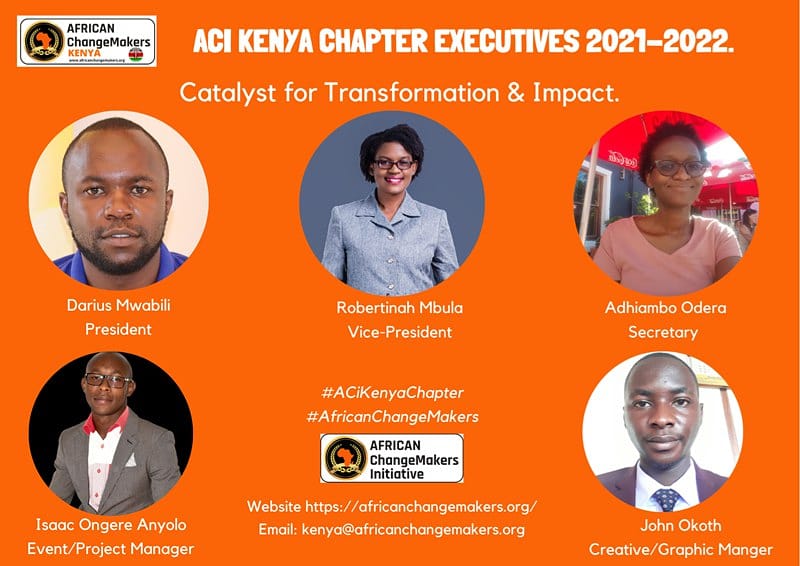 ChangemakerLead's tweet photo. 2021 INAUGURATION -ELECTED PRESIDENT SPEECH
SPEECH DELIVERED BY: Darius Mwabili President (ACi Kenya Chapter)
Website: https://t.co/BReNvQyWuG
#AfricanChangeMakers #ACiAlumni #ACiKenyaChapter https://t.co/SIfoe5v7dv