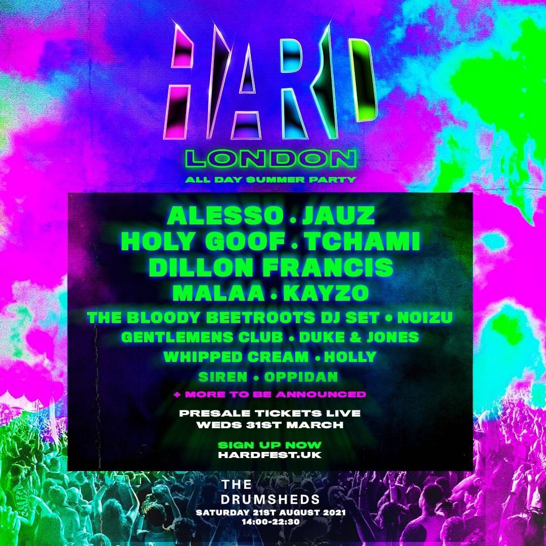 LeeTague's tweet photo. Roll on 👏🏻 @HARDFEST https://t.co/QQD00Rjy92