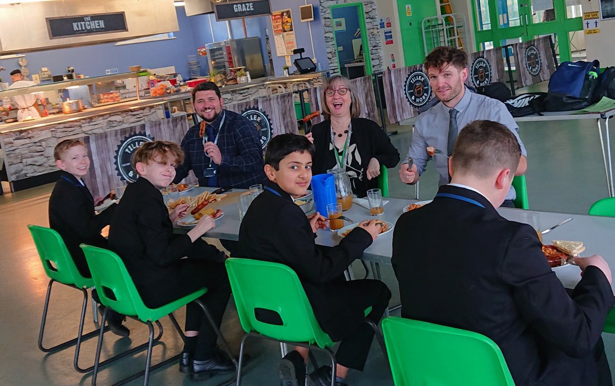 HayesbrookSch's tweet photo. We were delighted to invite 4 boys from Year 7 to a reward breakfast this morning. An βeggsellentβ time was had by all! Mr Roberts is incredibly proud of them for their continued hard work and effort in everything they do in school. Well Done boys!
#RewardBreakfast https://t.co/U8G9GzzWZ5