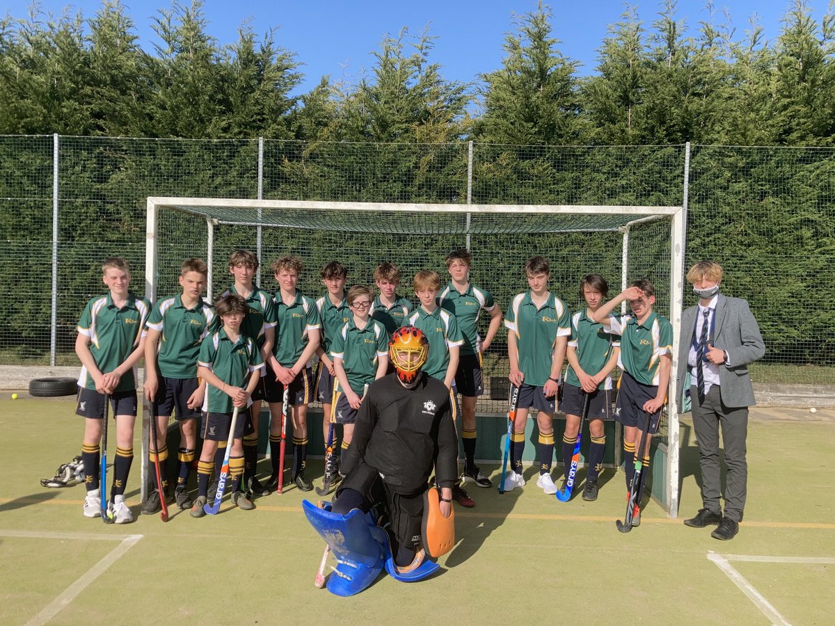 🏑 Tournament underdogs but a superb effort from the Rhodes Junior Boys in House Hockey yesterday! 2nd place to a very strong Hilton (lost 1-0) and 1-0 wins over Crosse and Mertens. Played as a team - great to watch! 🏑