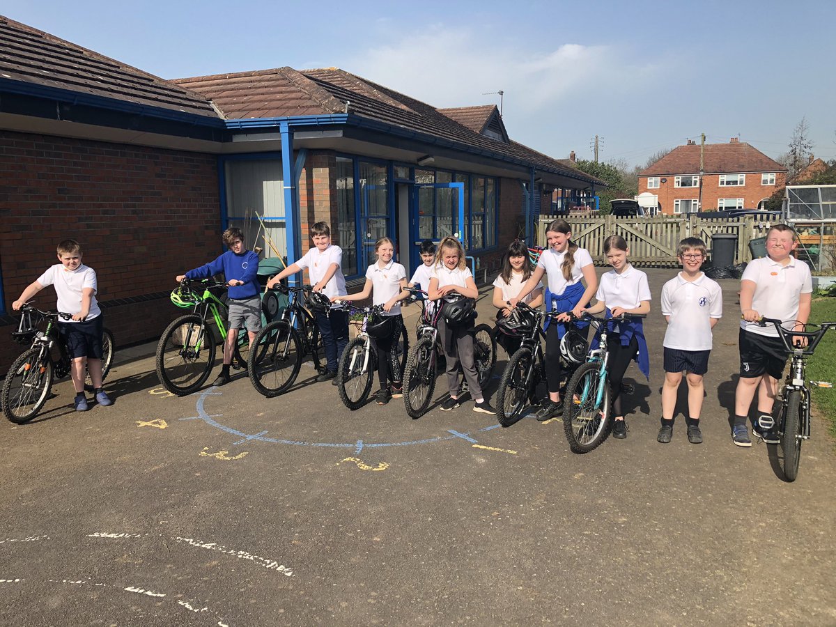 newton_ce's tweet photo. Some of our Y5/6s have successfully completed their bike ability course! They enjoyed cycling around our village in the beautiful March sunshine! ☀️🚴‍♀️🚴‍♂️ https://t.co/qTyJ0zAfhN