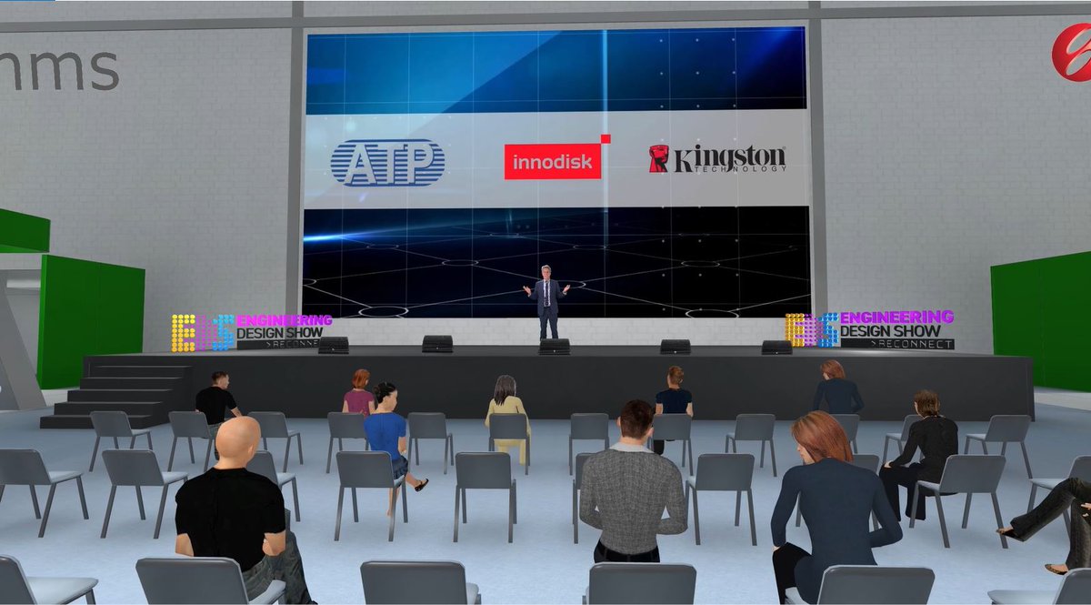 Simms_Int's tweet image. It was our great pleasure to address the #DesignEngineering community at the @EngDesignShow this morning. Our mission was to take people on a journey of our history and showcase how #MemoryAndStorage play a big part in all our lives. Register for free: eds-reconnect-2021.reg.buzz.