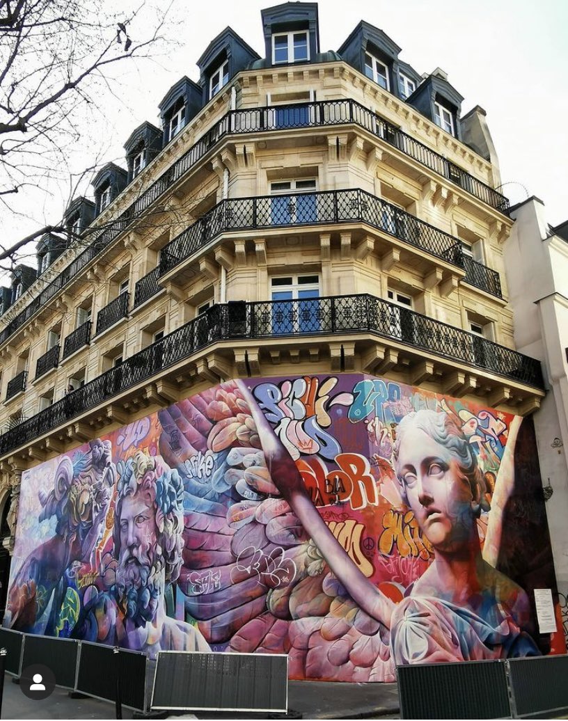 lovestreetart22's tweet photo. As always amazing work by PichiAvo in Paris (Photo by Mickael Nonine) 
#StreetArt #PichiAvo #Paris https://t.co/qTmQymKhms