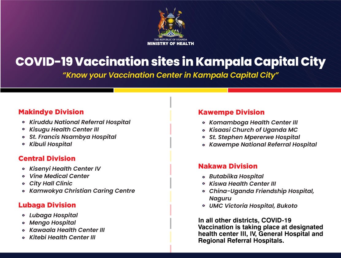 DrRoseMutumba's tweet photo. Have you been vaccinated against COVID-19? Find your way to Mengo Hospital, Kampala Uganda, for this free service, 
#Ministry of Health 
#mengohospital
#AstraZeneca 
#Uganda 
#GodIsGood https://t.co/WqtmW6UdS9