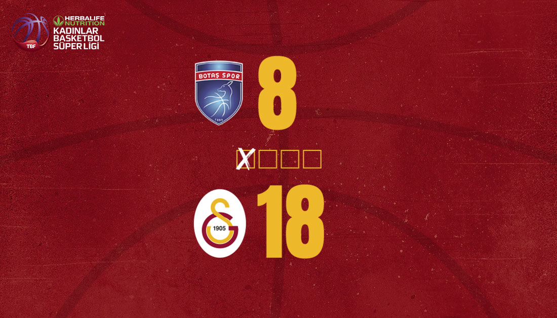 GSBasketbol's tweet photo. İlk çeyrek sonucu | BOTAŞ 8 - 18 Galatasaray
#BOTvGS https://t.co/iJgOuUYehE