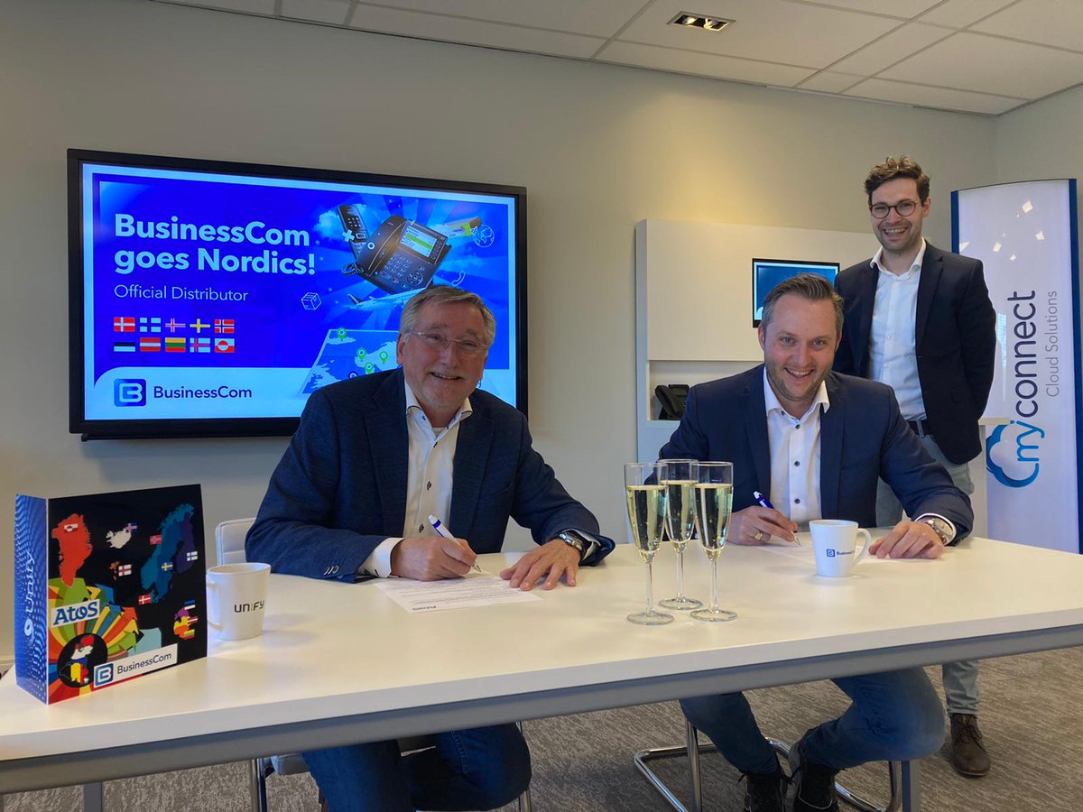 BusinessCom goes Nordics! Met gepaste trots mogen we melden dat we vanaf 1 april met @AtosUnify de Nordics regio mogen voorzien van de geavanceerde telecom en IT-oplossingen van Atos Unify!

Lees hier meer: bit.ly/3sFILGj