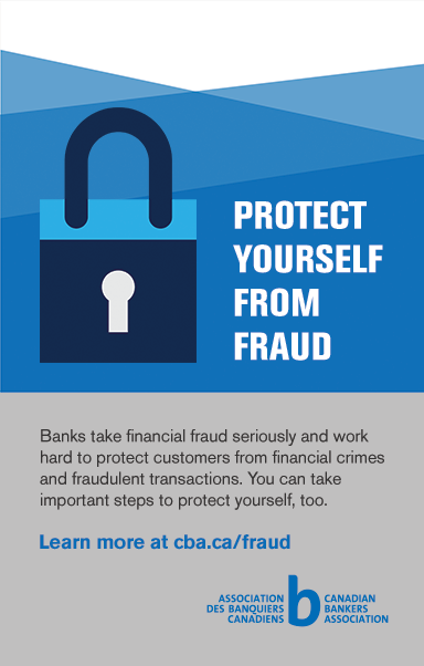 CdnBankers's tweet photo. We’re wrapping up Fraud Prevention Month 2021 with tweets all day on how to protect yourself from fraud. Follow #Fraudathon today for tips from the CBA and many others on how to stay safe. #FPM2021 https://t.co/Fp9oCkUrr4