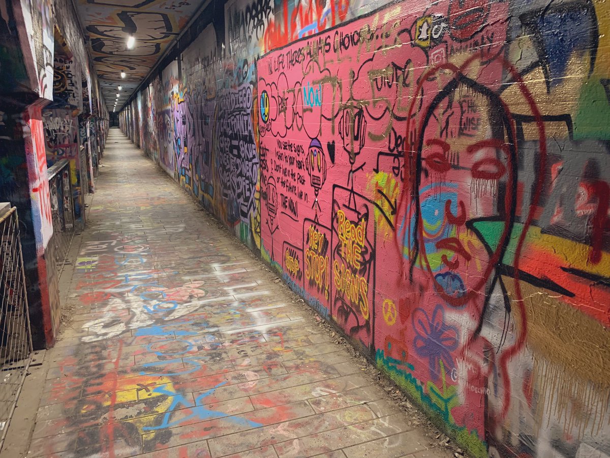 mikellazzo's tweet photo. ATL #KrogTunnel #Videodrome #Switchyards #GA https://t.co/LDnirBvppn