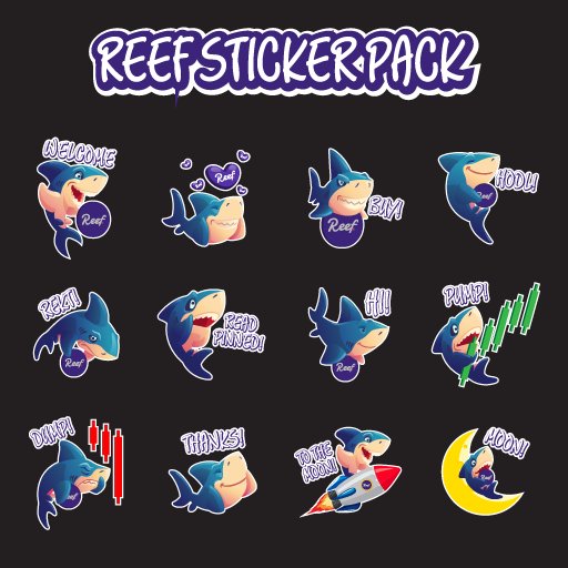 0xCryptoBulls's tweet photo. @ReefDeFi @ReefDeFi #ReefStickerContest my entry https://t.co/KFmxbMperV