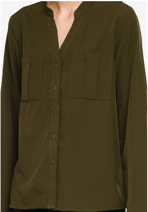 TooBusyToFight's tweet photo. ZALORA WORK
Double Pocket Shirt

- Solid tone pocket detail long sleeve shirt
- Stand collar neckline
- Regular fit
- Front button closure
- 2 chest pockets
- Polyester
- Model wears an S and is 176cm tall

https://t.co/s6wdsnzpK5 https://t.co/Ix12HhoGSc