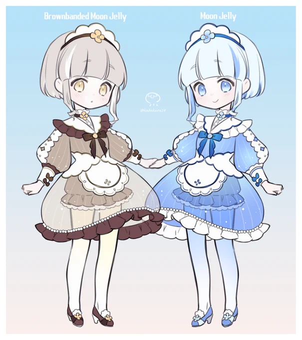#今月描いた絵を晒そう
ミクの日記念ミクさん&メイドさんなど 
