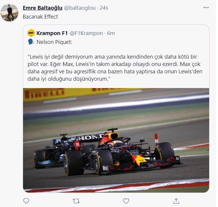 Görümce effect de olabilir.