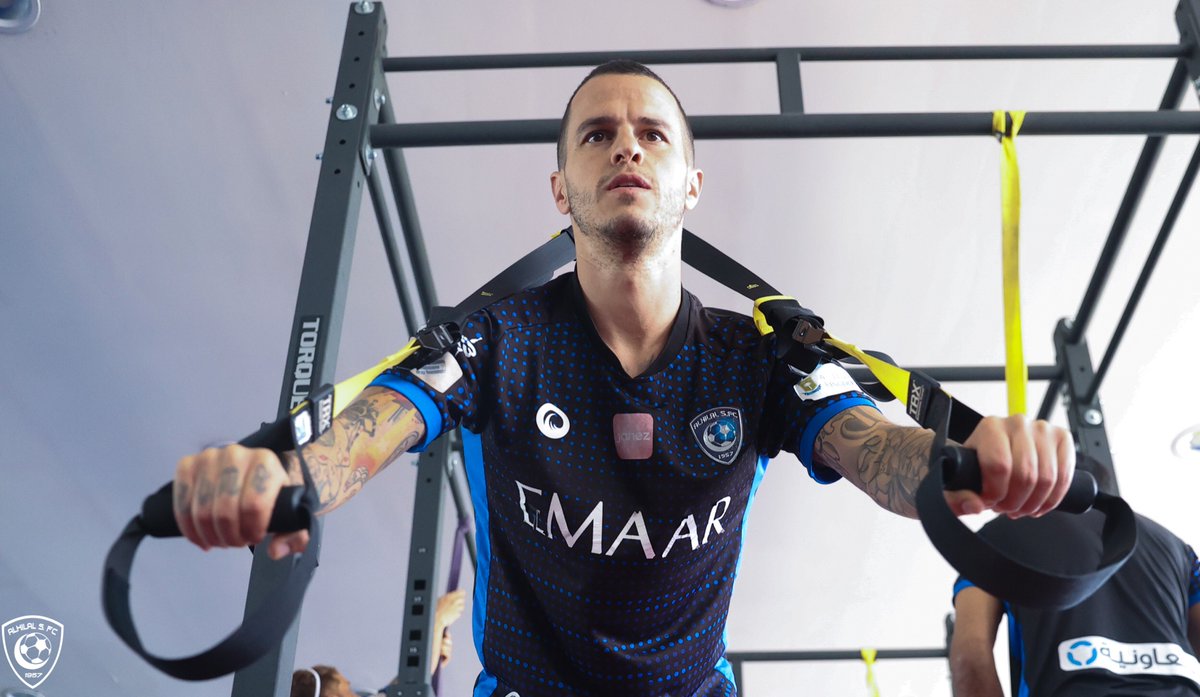 Alhilal_EN's tweet photo. 📸 Hustle for that muscle 💪🏻💙
#AlHilal https://t.co/bjuD6p8Udu