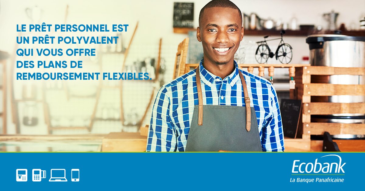 Ecobank Gabon vous donne la liberté d'emprunter et de rembourser sereinement. 

#EcobankGabon
#BanqueDigitale