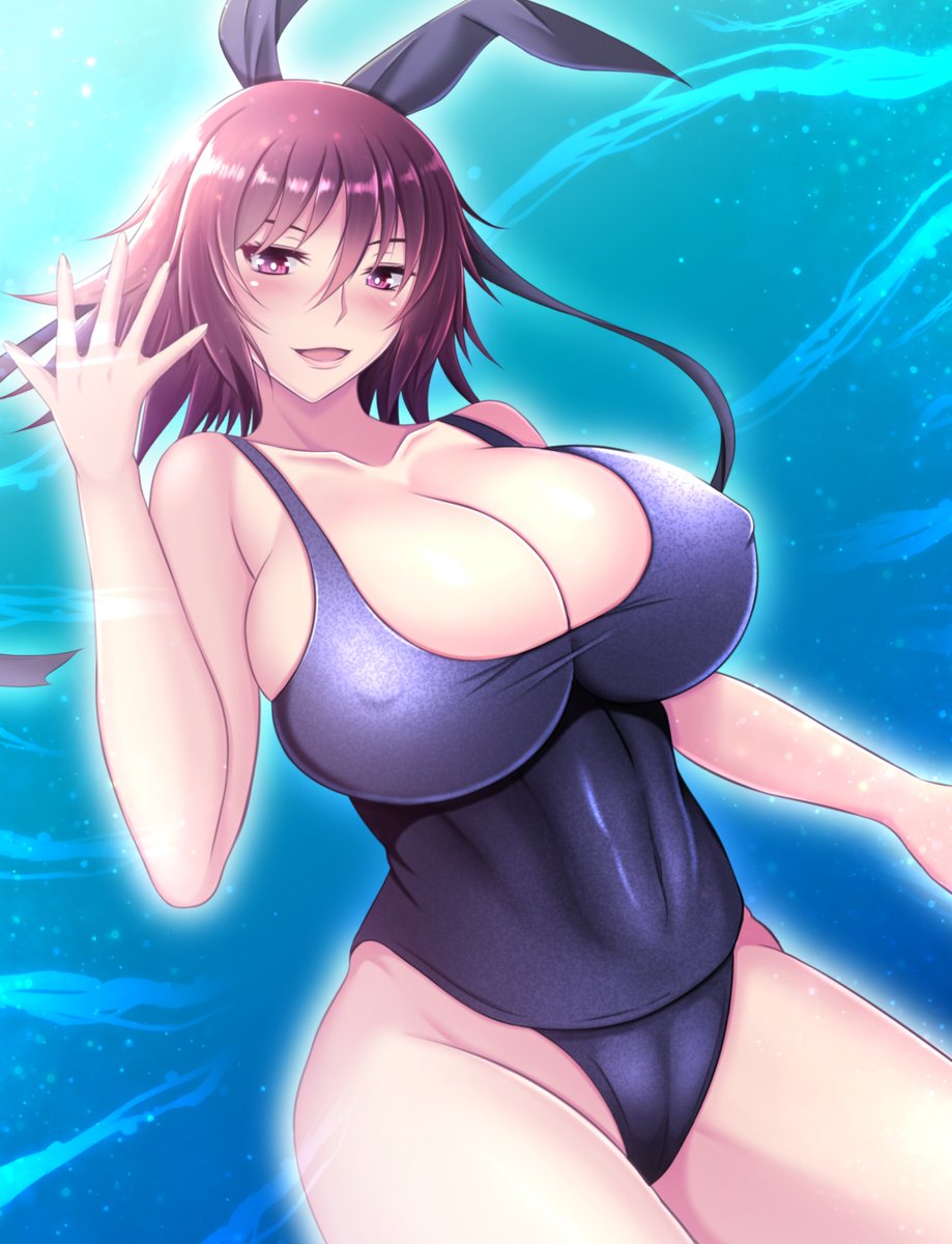 スク水率の高い月でした
#今月描いた絵を晒そう 