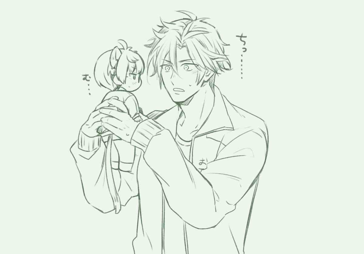 普通の(???)
# 今月描いた絵を晒そう 