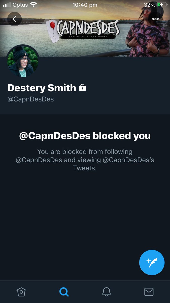 Flinkbag's tweet photo. Lol took him long enough ๐๐ keep it up #capndesdes , youโre only making this worse for yourself by blocking everyone and bullshitting yourself into thinking youโre somehow innocent. Do us a favour: gtfo the internet and donโt come back. https://t.co/mNhPhbaHbZ