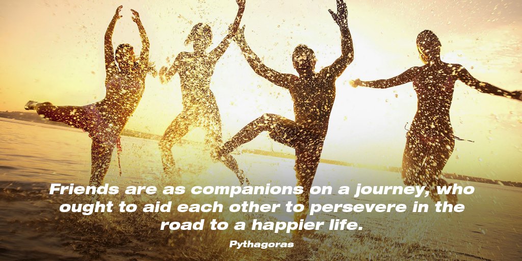 lawrence_wray's tweet photo. Friends are as companions on a journey, who ought to aid each other to persevere in the road to a happier life. https://t.co/ZLVIxiaVIk