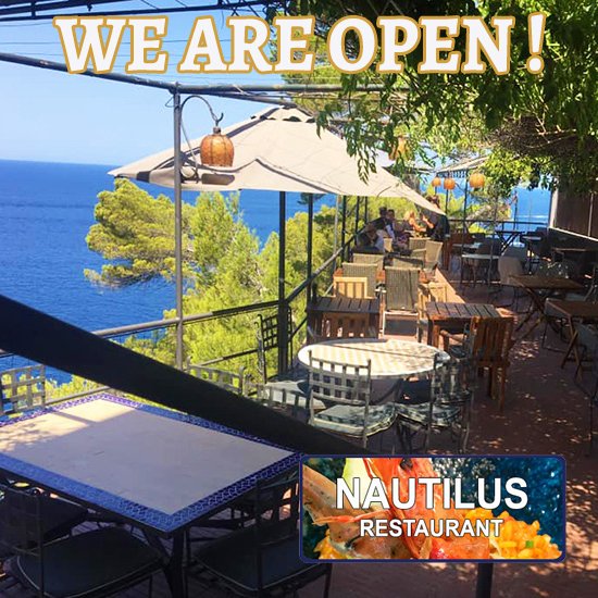 sollerweb's tweet image. Nautilus Restaurant are now open - with a gourmet menu to eat on their beautiful terrace and a takeaway option for a fine dining meal at home.

sollerweb.com/nautilus.html
(+34) 971 63 81 86

OPEN Wednesday to Sunday 1230 - 1700

#SollerWeb #nautilus_soller #gourmet #portdesoller