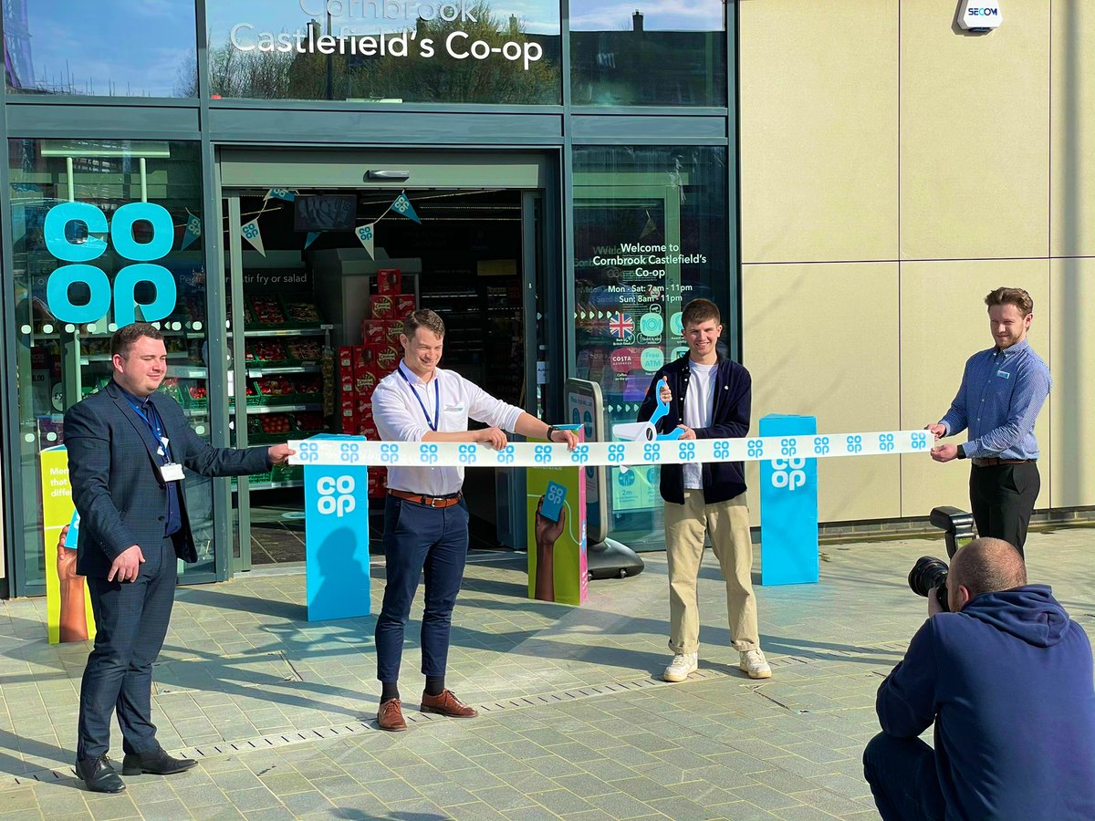 And we’re open! #Cornbrook #Castlefield