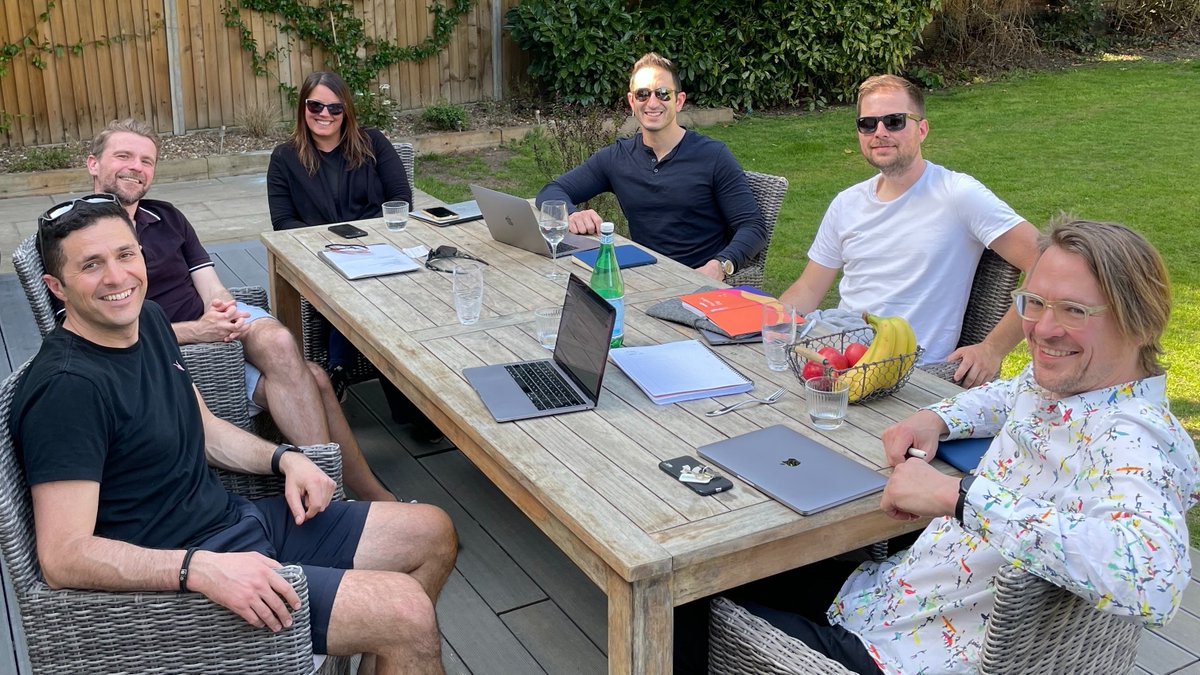 fonixplc's tweet photo. Happy Easter from everyone at Fonix. Our management team caught up yesterday for a great strategy planning session in the sun. We're looking forward to seeing what 2021 has in store for us! ☀️ https://t.co/OPUjlUteyC