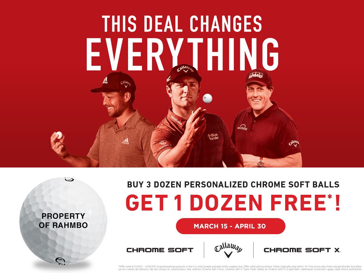 Hampton Golf Course (@hamptongolfnb) on Twitter photo Order your personalized <a href="/callawaygolf/">Callaway Golf</a> #ChromeSoft golf balls and get one dozen free. Call (506) 832-5045 or email proshop@hamptongolf.ca Order your personalized <a href="/callawaygolf/">Callaway Golf</a> #ChromeSoft golf balls and get one dozen free. Call (506) 832-5045 or email proshop@hamptongolf.ca