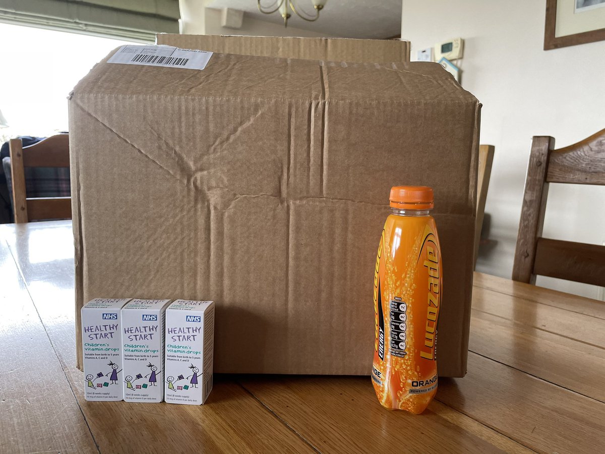 emj185's tweet photo. @superdrug I think it’s great you’re linking with TerraCycle but think you need to focus your efforts on your own wasteful packaging. Standard lucozade bottle for size context https://t.co/T88AuAwMuU