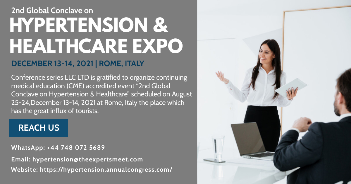 hyper_2020's tweet image. W: qrgo.page.link/EzMbH
We are Welcoming all the Young Researches Globally to grab the opportunity to Win a "YOUNG RESEARCHER AWARD" on "Advanced Approaches on #Hypertension and #Healthcare". Join us in " EURO HYPERTENSION 2021". #cardiology #Renalhypertension #healthcare