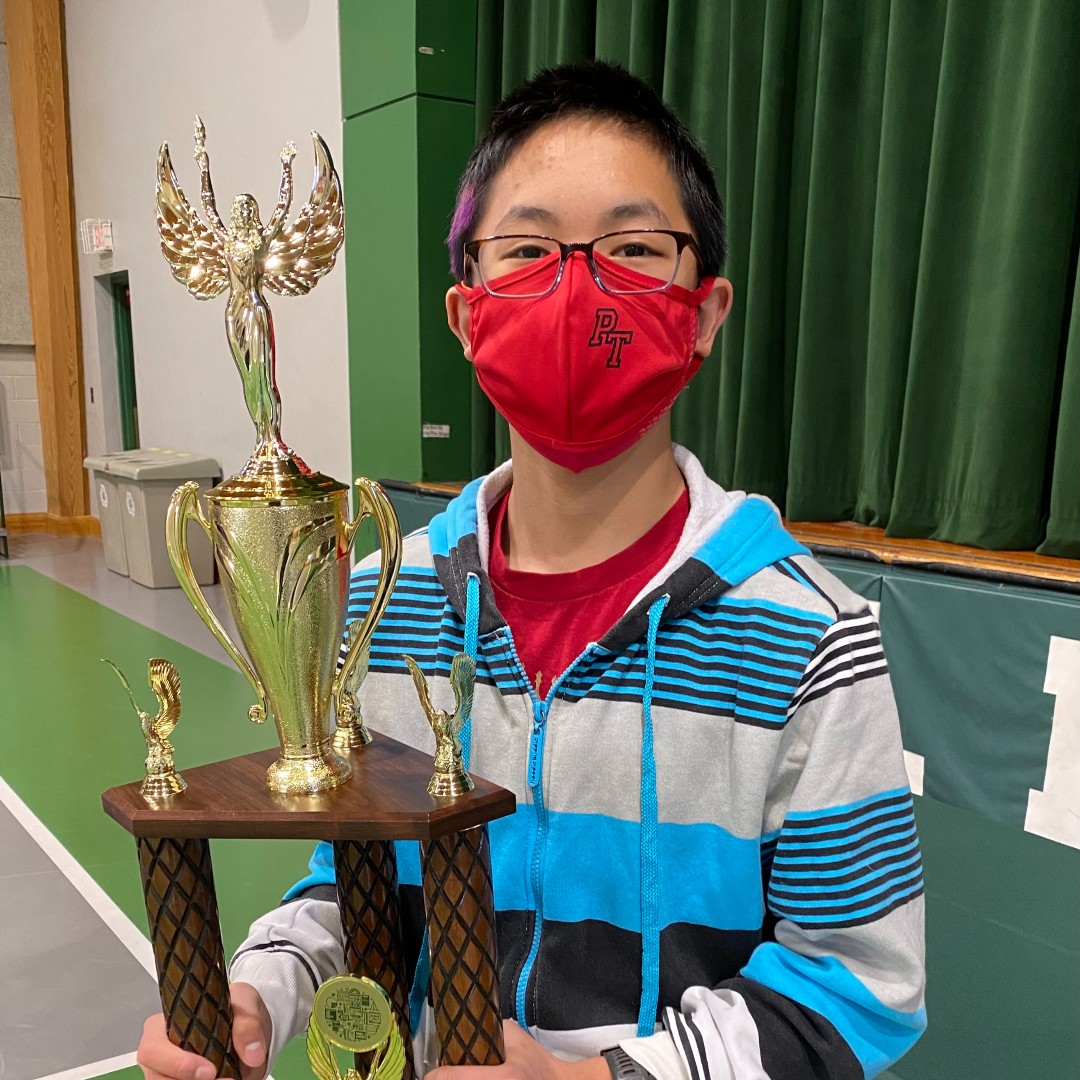 The 5th grade Math Madness team competed and Grade 8 Dragon Thanh advanced to the MATHCOUNTS State Finals. His Chapter Invitational Score was in the top 10 of all scores across the state earning him a spot at the State level competition. Great job Thanh and Grade 5 Dragons!