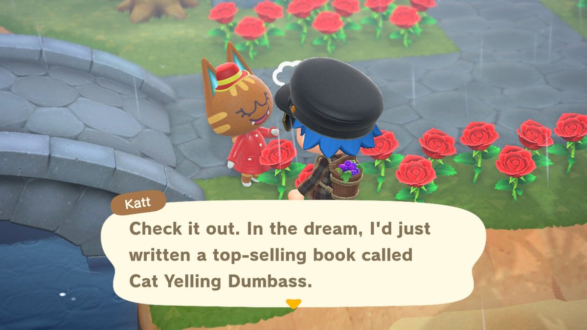 Goodb0wies's tweet photo. Katt snapped with this one... #AnimalCrossing https://t.co/3lVv1IfBCr