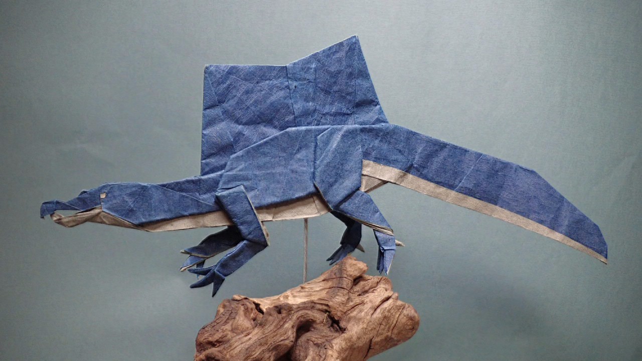 Takagi スピノサウルス 創作 僕 用紙 60 60cm 梅炭折り紙 折り紙作品 Origami Spinosaurus T Co U6iut6rrig Twitter