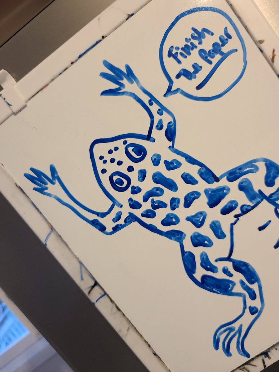 niroshajmurugan's tweet image. Woke up to this note on the fridge. I think my husband is trying to tell me something. 🧐

If anyone is selling magic potions for #timedilation so we can get more things done for every Earth's rotation....

#notsosubtle #xenopus #limbregeneration

@AcademicChatter @MBLScience