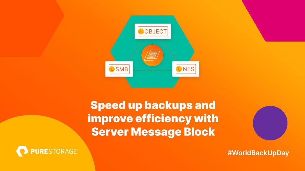 PureStorageZA's tweet photo. Today is #WorldBackupDay

No organisation is immune from #ransomware attacks and your data should never become a liability

With @PureStorage you can be confident your backups are safe

#PureStorage https://t.co/EIKJRu3wOp