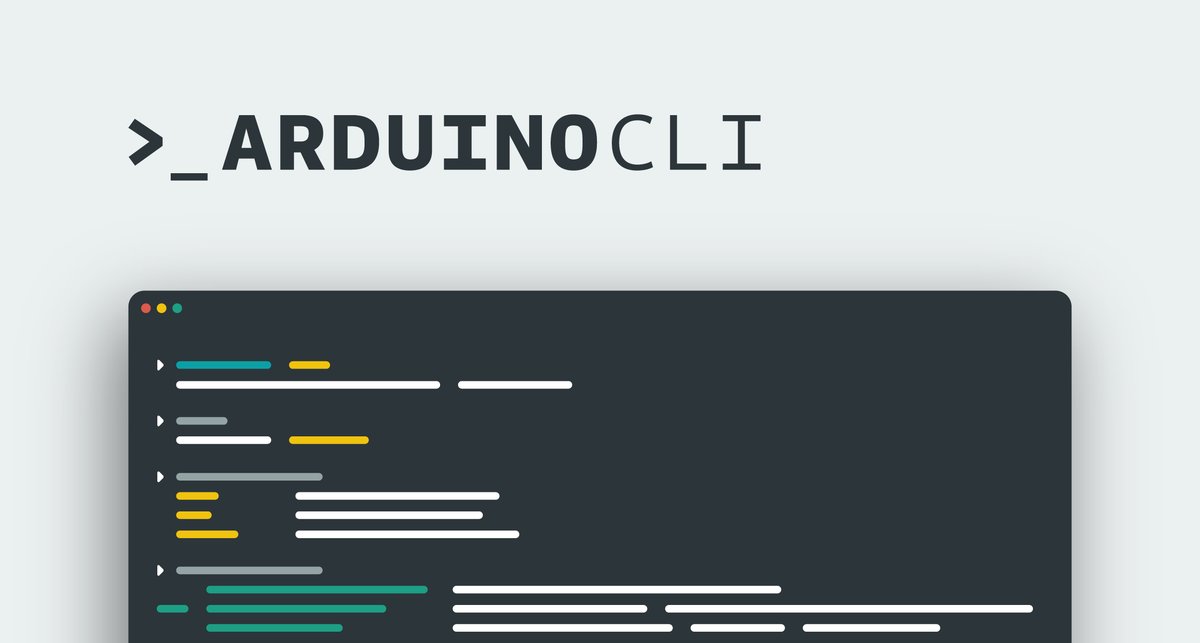 A new release of the Arduino CLI is available! 🏎

Version 0.18.0 is ready for use — there are some breaking changes, so don’t forget to check the changelog and our upgrading guide: bit.ly/3u5Tuu7
 
Happy coding!